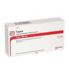 Тарка капс. ретард 2 мг+180 мг 28 шт.