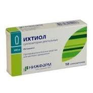 Ихтиол супп. рект. 200 мг 10 шт.
