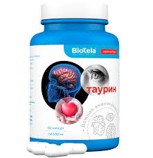Таурин BioTela 60 шт. капс. 550 мг