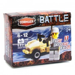 Игрушка Zormaer конструктор Баттл Рейнджер пустыни 43 элемента
