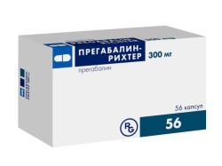 Прегабалин-Рихтер капс. 300 мг 56 шт.
