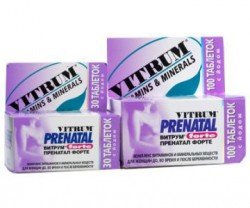 Витрум Пренатал форте табл. п/о 100 шт.