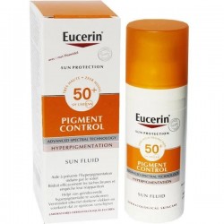 Флюид солнцезащитный для лица Eucerin Пигмент Контрол против пигментации SPF50+ 50 мл