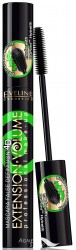 Тушь для ресниц Eveline Экстеншн волюм 4D профэшнл супердлина и изгиб 10 мл