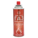 Газ для портативных газовых приборов, 220 г 400 мл / 520 см3 арт. 09.02.003.20 универсальный всесезонный красный баллон