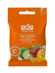 Пастилки без сахара с витамином С иммуно, WOW vitamins (ВАУ витаминс) пастилки 1200 мг 12 шт с витаминами C B6 B12 и фолиевой кислотой со вкусом манго и лайма