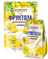 Фруктоза 500 г Новасвит с витамином С