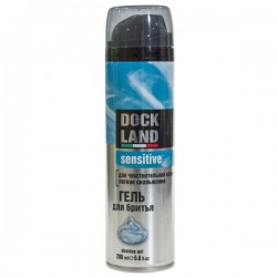 Гель для бритья Dock Land сенситив 200 мл