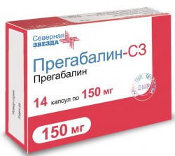 Прегабалин-СЗ капс. 150 мг 14 шт.