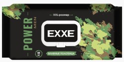 Полотенца влажные EXXE Пауэр мен 60 шт.