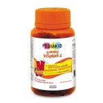 Педиакид Гаммис Витамин С, пастилки жевательные 2.3 г 60 шт БАД к пище жевательный мармелад (мишки) вишня банка
