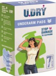 Вкладыши, U.Dry (Ю.Драй) р. M 7 шт впитывающие для одежды от пота пара