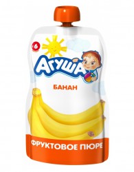 Пюре Агуша банан 90 г