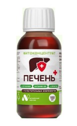 Фитоконцентрат жидкий Печень плюс 100 мл