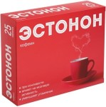 Эстонон кофеин актив, таблетки 25 шт