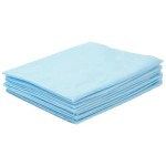 Простыня, р. 100смх80см 50 шт гигиеническая смс стандарт голубая
