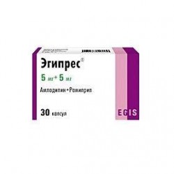 Эгипрес капс. 5 мг+5 мг 30 шт.