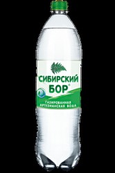 Вода Сибирский бор газированная 1.5 л