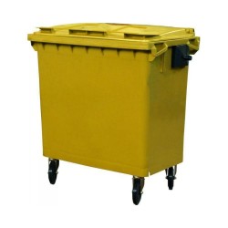 Емкость-контейнер для сбора медицинских отходов класс Б 660 л