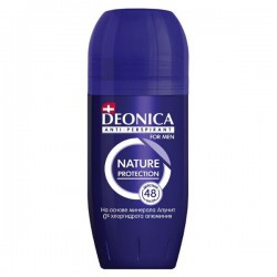 Дезодорант-антиперспирант для мужчин Deonica фо мен природная защита ролик 45 мл