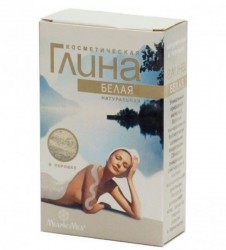 Глина косметическая 100 г белая